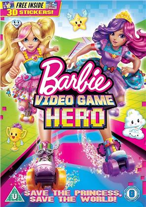 Barbie - Video Game Hero + 3D Stickers (2017)