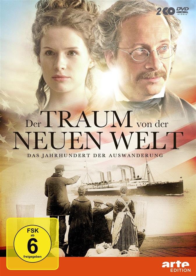 Der Traum von der neuen Welt - Das Jahrhundert der Auswanderung Arte Edition, 2 DVDs