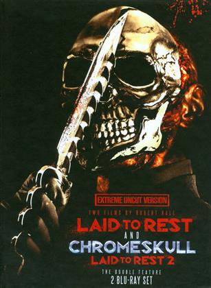 Laid to Rest / Chromeskull - Laid to Rest 2 - The Double Feature (Extreme Uncut Version, Limited Edition, Mediabook, 2 Blu-rays)