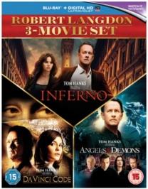 Robert Langdon 3-Movie Collection - Inferno / The Da Vinci Code / Angels & Demons (3 Blu-rays)