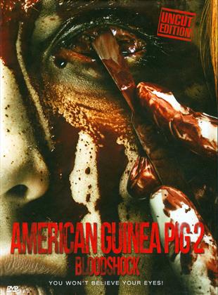 American Guinea Pig 2 - Bloodshock (2015) (Uncut Edition, Cover C, Limited Edition, Mediabook, 2 DVDs)
