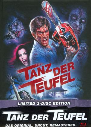 Tanz der Teufel (1981) (Cover D, Limited Edition, Mediabook, Remastered, Uncut, 3 Blu-rays)