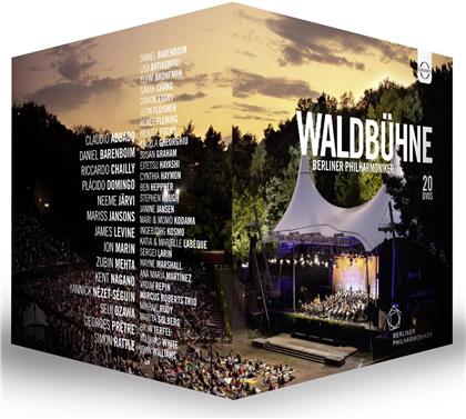 Berliner Philharmoniker - Waldbühne - 20 Konzerte von 1992 bis 2016 (20 DVDs)
