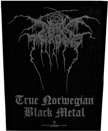 Darkthrone Back Patch - True Norwegian Black Metal