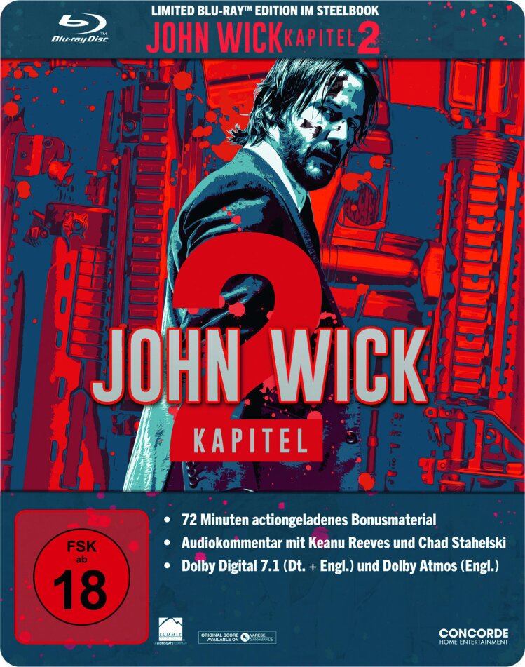 John Wick: Kapitel 2 (2017) (Limited Steelbook)