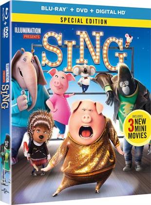 Sing (2016) - Sing (2016) (2PC) (W/DVD) (2016) (Édition Spéciale, Blu-ray + DVD)