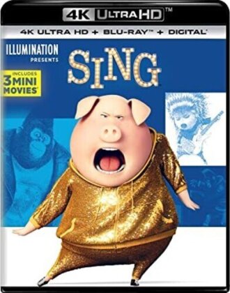 Sing (2016) - Sing (2016) (2PC) / (Wbr 4K) (2016) (Édition Spéciale, Blu-ray + 4K Ultra HD)