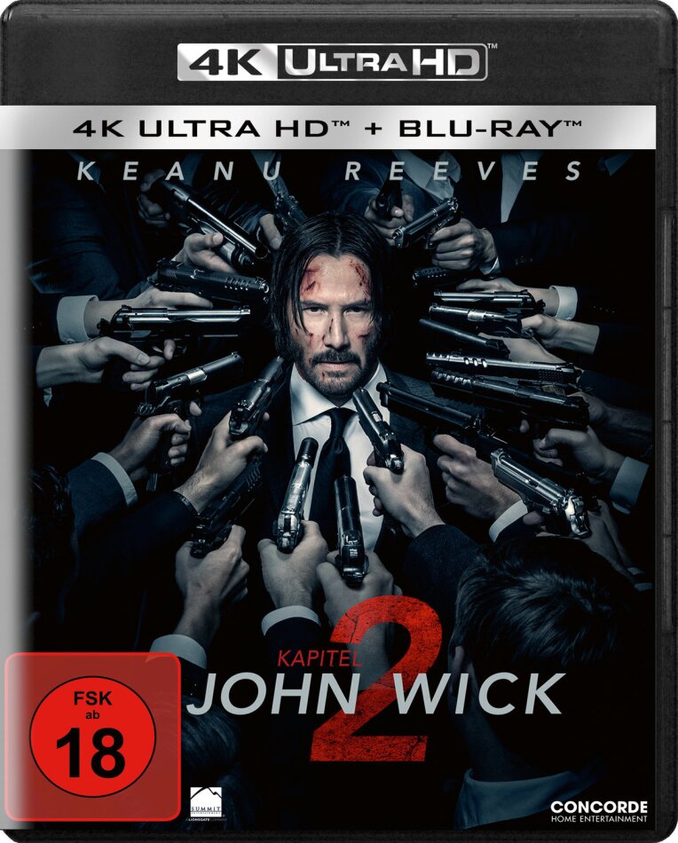 John Wick: Kapitel 2 (2017) (4K Ultra HD + Blu-ray)