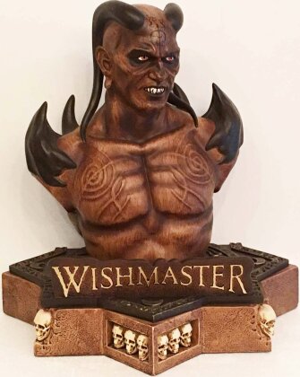 Wishmaster (1997) (mit Büste, Cover A, Limited Edition, Mediabook, Uncut, Blu-ray + DVD)