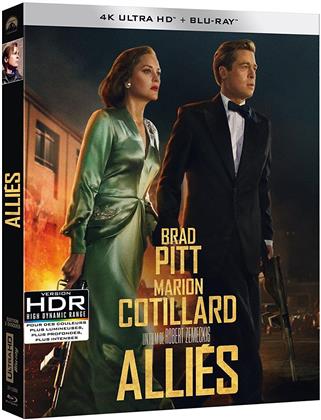 Alliés (2016) (4K Ultra HD + Blu-ray)