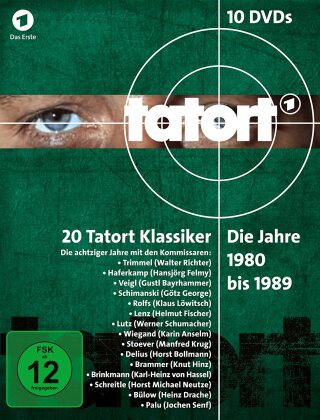 Tatort - 80er Komplettbox - Die Jahre 1980 - 1989 (10 DVDs)