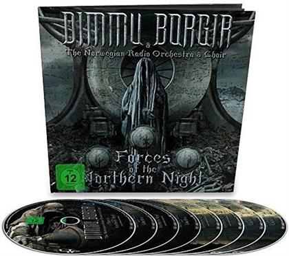 Dimmu Borgir & The Norwegian Radio Orchestra & Choir - Forces Of The Northern Night (Earbook, Edizione Limitata, 2 Blu-ray + 2 DVD + 4 CD)