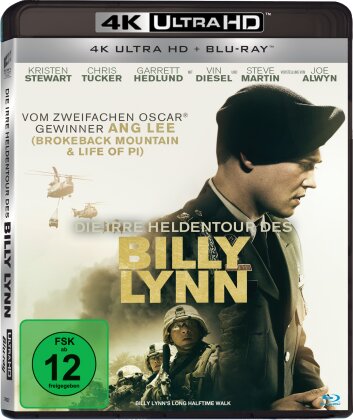 Die irre Heldentour des Billy Lynn (2016) (4K Ultra HD + Blu-ray)