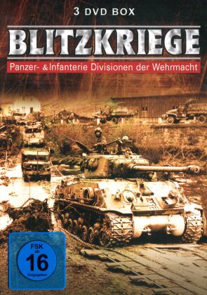 Blitzkriege - Panzer-& Infanterie Divisionen der Wehrmacht (b/w, 3 DVDs)