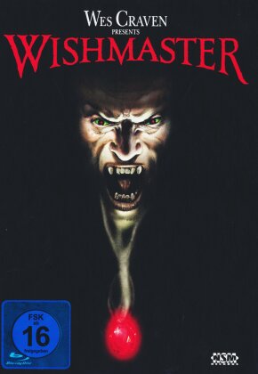 Wishmaster (1997) (Cover A, Limited Edition, Mediabook, Uncut, Blu-ray + DVD)