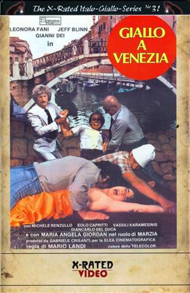 Giallo a Venezia (1979) (Cover A, Grosse Hartbox, The X-Rated Italo-Giallo-Series, Limited Edition, Uncut)