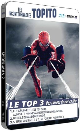 Spider-Man 2 (2004) (Director's Cut, Version Cinéma, Steelbook)