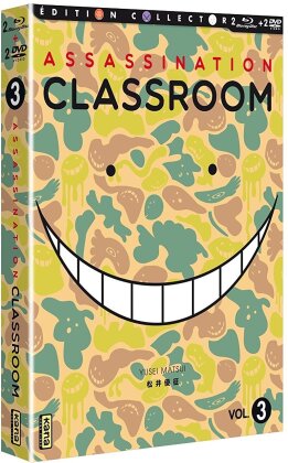 Assassination Classroom - Vol. 3 (Saison 2.1) (Collector's Edition, 2 Blu-rays + 2 DVDs)