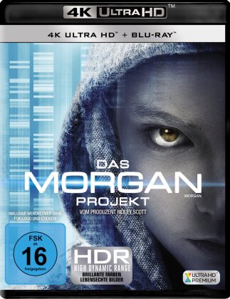 Das Morgan Projekt (2016) (4K Ultra HD + Blu-ray)