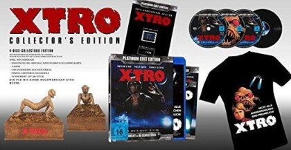 X-Tro (1982) (Platinum Cult Edition, + Büste, 35th Anniversary Edition, Director's Cut, Remastered, Special Edition, Uncut, 2 Blu-rays + 2 DVDs + CD)