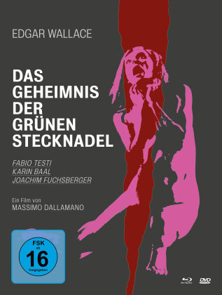 Das Geheimnis der grünen Stecknadel (1972) (Kinoversion, Limited Edition, Langfassung, Mediabook, Uncut, 2 Blu-rays + DVD)