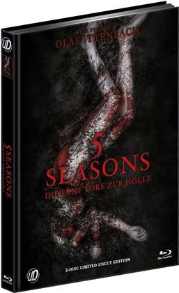 5 Seasons - Die fünf Tore zur Hölle (2015) (Cover A, Limited Edition, Mediabook, Uncut, Blu-ray + DVD)