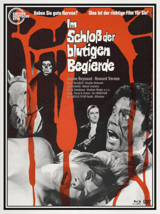 Im Schloss der blutigen Begierde (1968) (Edition Deutsche Vita, Limited Edition, Uncut, Blu-ray + DVD)