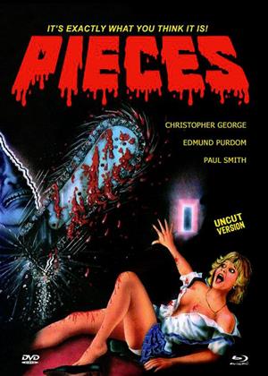 Pieces (1982) (Nummeriert, Cover E, Eurocult Collection, Édition Limitée, Mediabook, Uncut, Blu-ray + DVD)