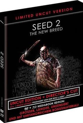 Seed 2 - The New Breed (2014) (Black Book Edition, Director's Cut, Edizione Limitata, Mediabook, Uncut, Blu-ray + DVD)