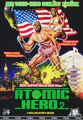 Atomic Hero 2 (1989) (Kleine Hartbox, Collector's Edition, Limited Edition, Uncut, 2 DVDs)