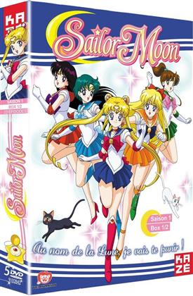 Sailor Moon - Saison 1 - Box 1/2 (Unzensiert, 5 DVDs)