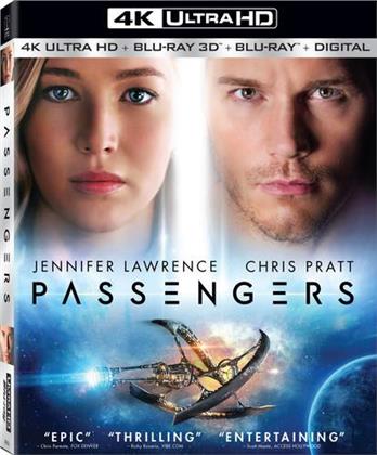 Passengers (2016) - Passengers (2016) (3PC) / (4K) (2016) (Widescreen, Blu-ray + 4K Ultra HD)