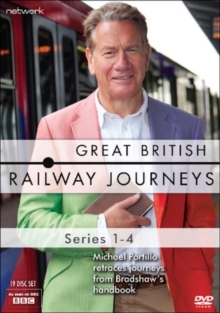 Great British Railway Journeys - Series 1-4 (19 DVDs)