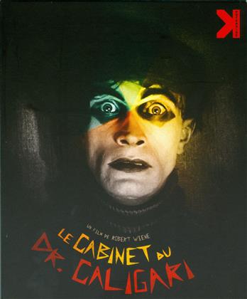 Le cabinet du Dr. Caligari (1920) (b/w, Blu-ray + 2 DVDs)