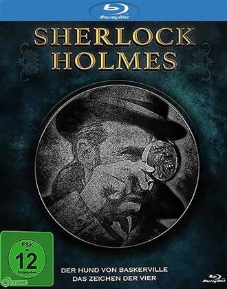 Sherlock Holmes - Der Hund von Baskervilles / Das Zeichen der Vier (Remastered, Uncut, 2 Blu-rays)