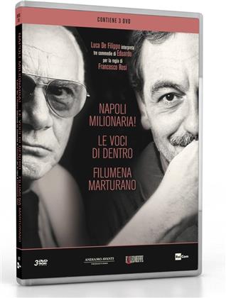 Cofanetto Luca De Filippo - Napoli Milionaria! / Le voci di dentro / Filumena Marturano (3 DVDs)
