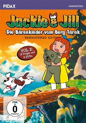 Jackie & Jill - Die Bärenkinder vom Berg Tarak - Vol. 2 (Pidax Animation, Remastered, 2 DVDs)