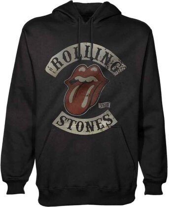 The Rolling Stones Unisex Pullover Hoodie - 1978 Tour (Black)