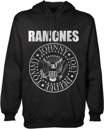 Ramones - Presidential Seal (Black) Hoodie