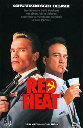 Red Heat (1988) (Grosse Hartbox, Cover A, Collector's Edition, Edizione Limitata, Uncut, Blu-ray + DVD)