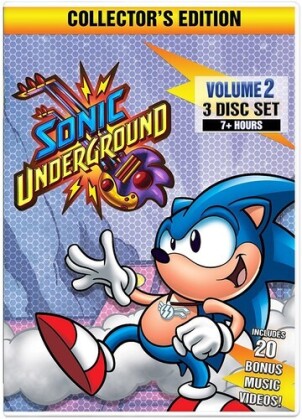 Sonic Underground - Volume 2 (Collector's Edition, 3 DVDs)