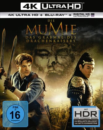 Die Mumie 3 - Das Grabmal des Drachenkaisers (2008) (4K Ultra HD + Blu-ray)