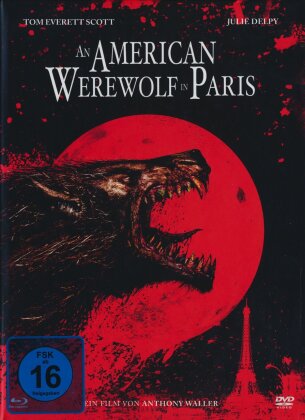 An American Werewolf in Paris (1997) (Limited Edition, Mediabook, Uncut, Blu-ray + DVD)