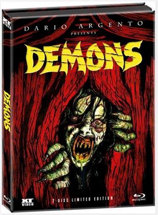 Demons (1985) (Limited Edition, Mediabook, Uncut, Blu-ray + DVD)