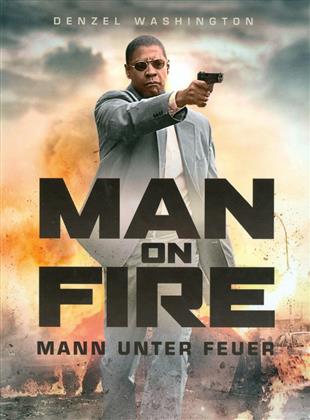 Man on Fire - Mann unter Feuer (2004) (Cover B, Edizione Limitata, Mediabook, Blu-ray + DVD)