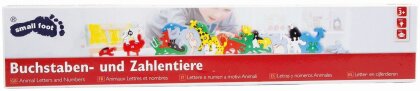 Buchstaben- und Zahlentiere (Kinderpuzzle)