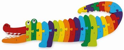 Puzzle Krokodil ABC (Kinderpuzzle)