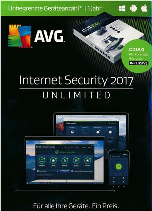AVG Internet Security 2017 Sommer E. - [unb. Lizenzen] [PC/Mac/Android]