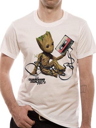 Guardians of the Galaxy Vol 2: Groot and Tape - T-Shirt