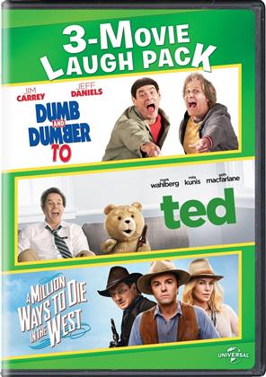 Dumb and Dumber To / Ted / A Million Ways to Die in the West (3-Movie Laugh Pack, 2 DVDs)